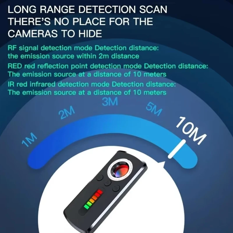 

Hide the camera detector. Anti-spy devices, eavesdropping devices, hidden cameras, vehicle-mounted GPS, infrared rays