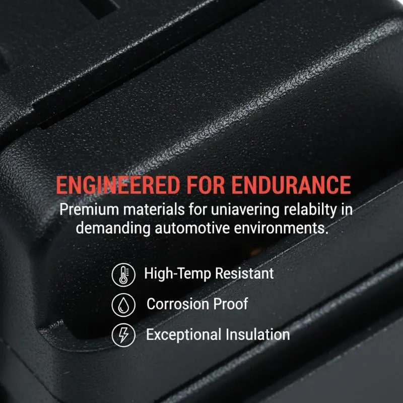 2 Pin Waterproof Automotive Wire Connector Sealed Sensor Fuel/ Injector Ignition Coil Connector