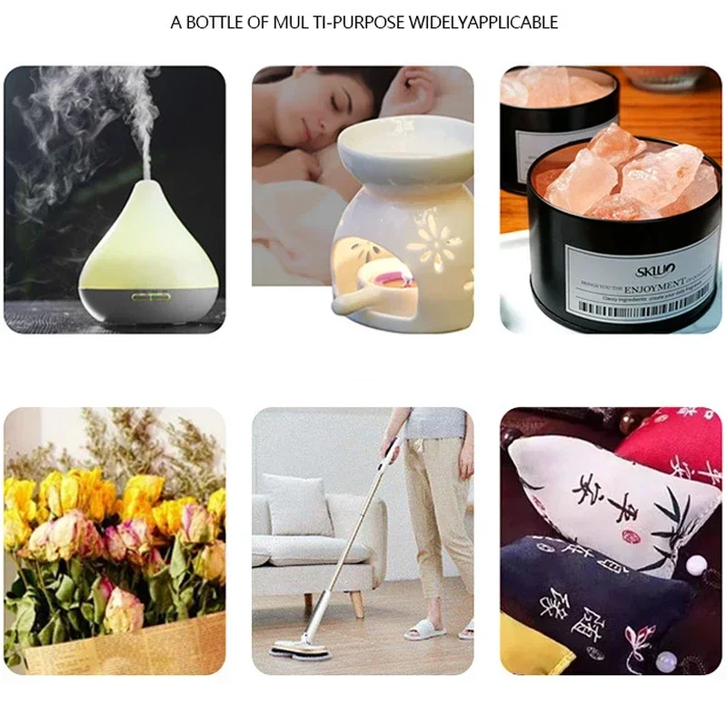 1/2Pcs 10ml Levender Essential Oil Natural Plant Making Diffuser Water-soluble Car Perfume Air Freshener Fragrance Essential Oil
