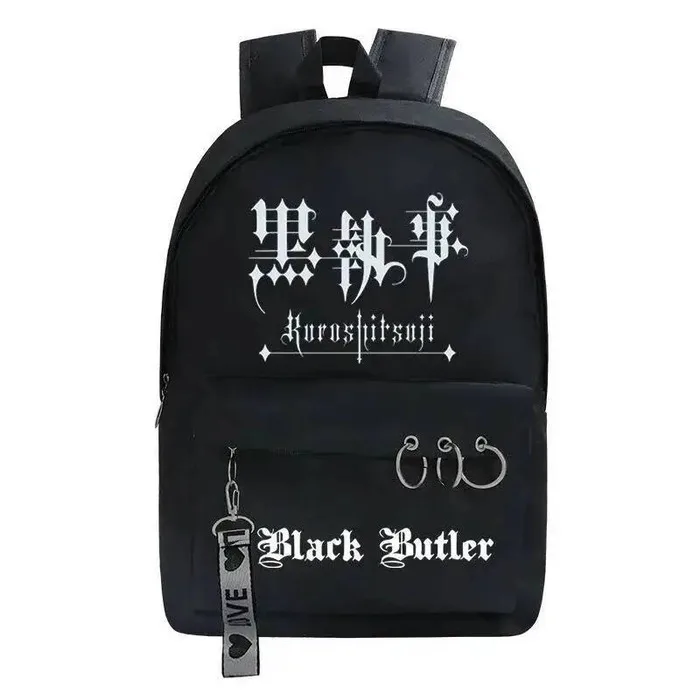 

Серый Розовый Черный Дворецкий Kuroshitsuji Студенческие Подростковые Школьные Сумки Рюкзаки Аниме ИГРА