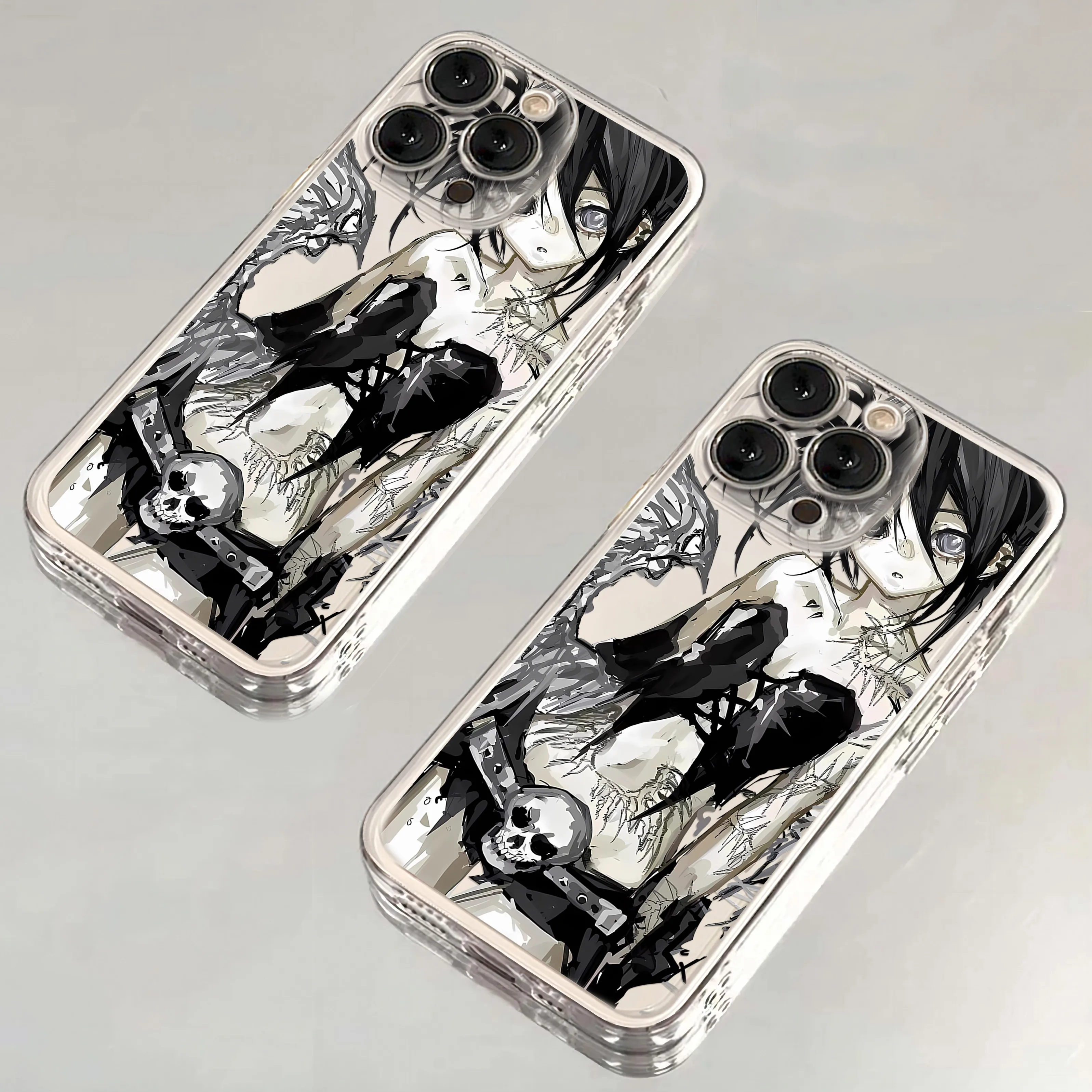 Lmmcjj Cool Y2K Girl Clear Case For Samsung A73 A72 A71 A55 A52 A51 A50 A35 A33 A32 A31 A30 A24 A23 A22 A13 A12 A05 5G Cover
