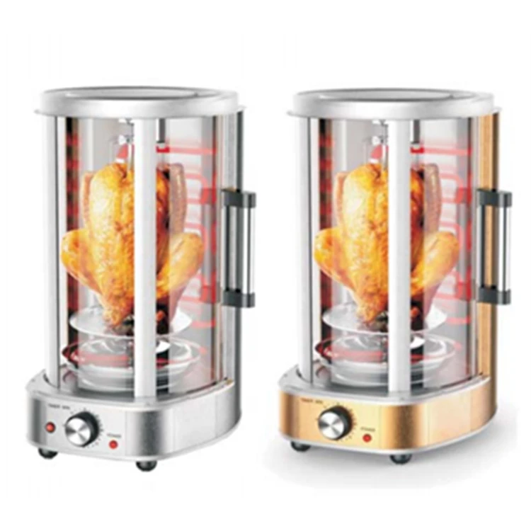 For 21L bbq rotisserie chicken rotisserie grill machine with glass door