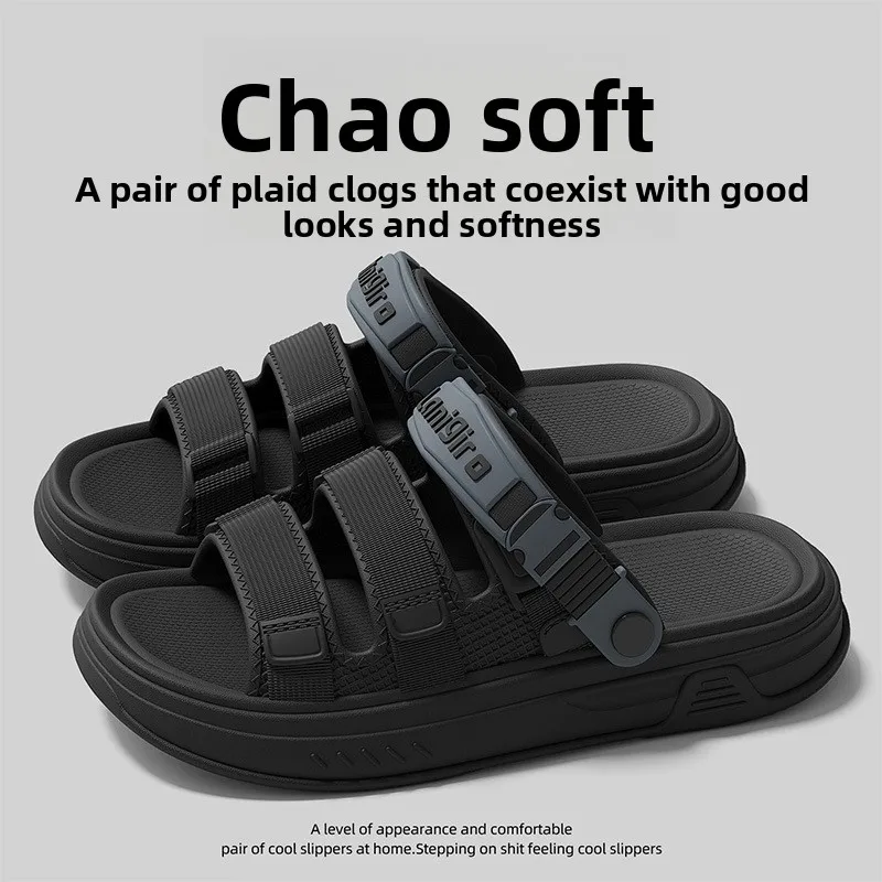 2026 Bequeme Herren-Sandalen Sommer Leichte Lässige Outdoor-Strand-Urlaubspantoffeln Modische Atmungsaktive Schuhe Größe 40-45 – Detail 11