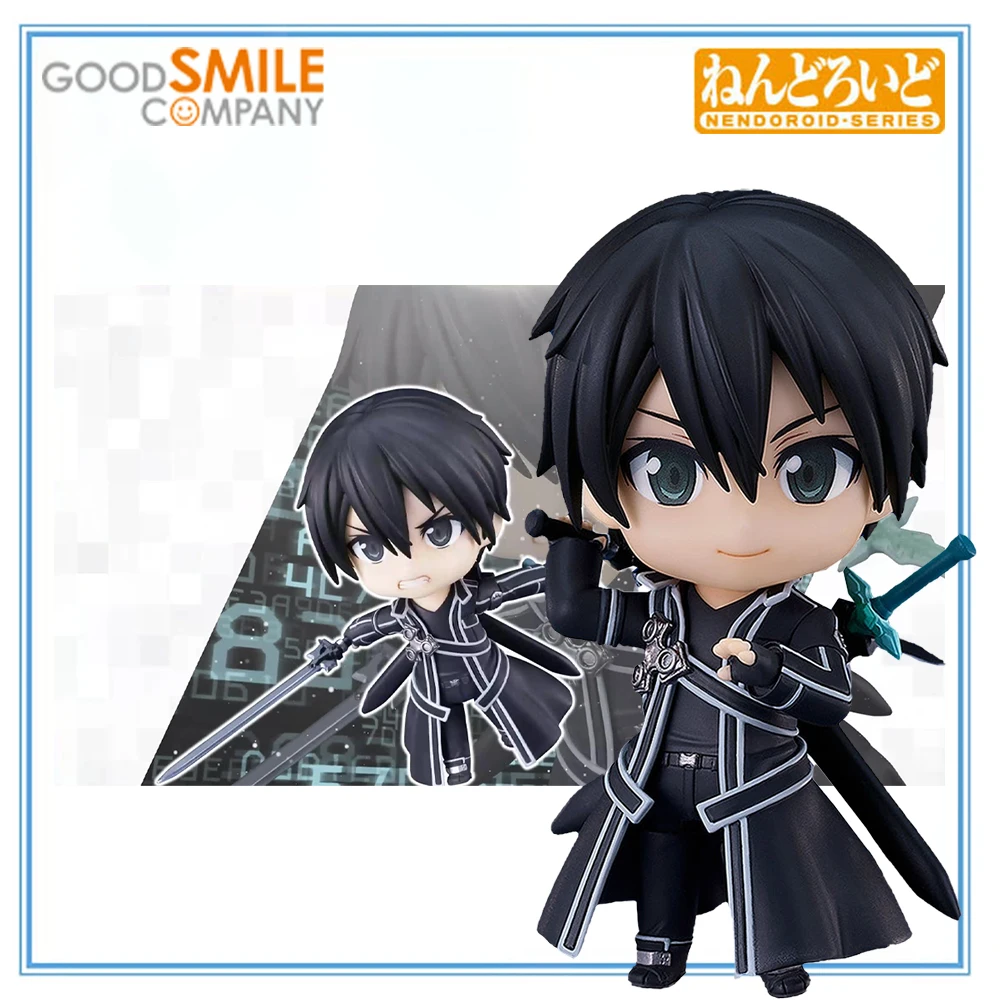 

100% Original Good Smile Company Nendoroid (#1689) Sword Art Online Kirito 2.0 Anime Figure Action Figure Collection Series