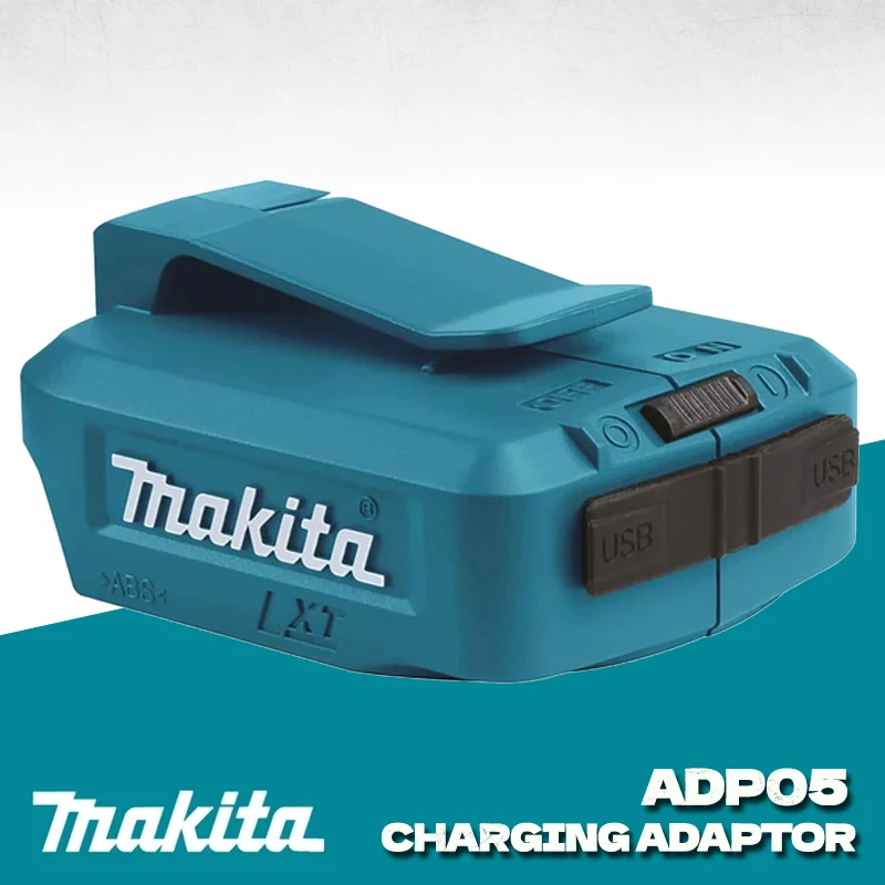 Makita-ワイヤレスアダプターadp05 14.4/18V USB,アダプター,充電器,アダプター,マキタ18vlxt用