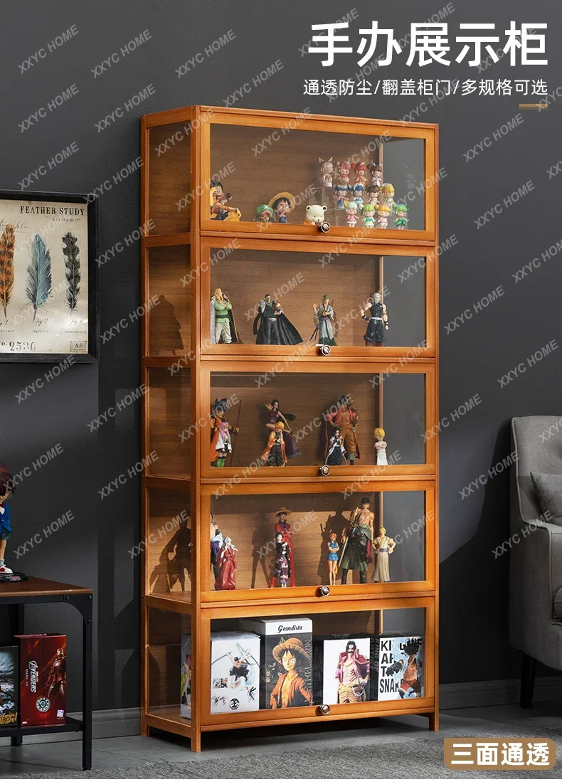 Figure Display Box Blind Box Storage Display Rack POP MART Display Cabinet Building Block Acrylic Shelf