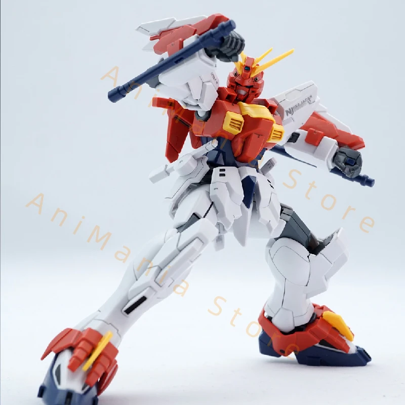 Bandai Original GUNDAM HG HELOS LIVELANCE HEAVEN Anime Action Figure Montage Modell Spielzeug Sammeln Modell Ornamente Geschenke