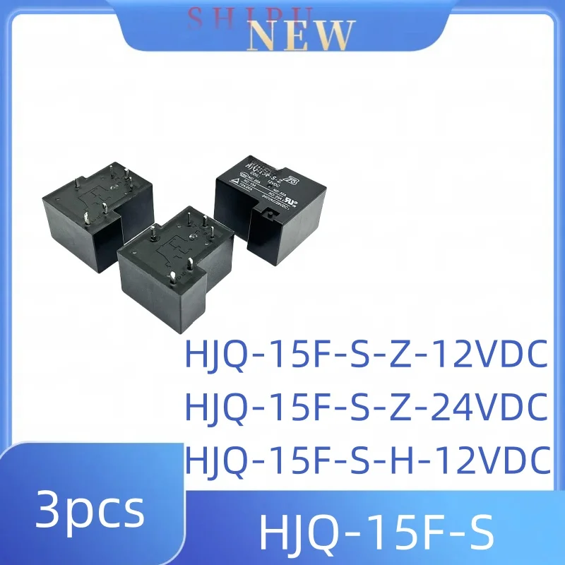 

3pcs HJQ-15F-S-Z-12VDC 24VDC 15F-S-H-12VDC 30A relays