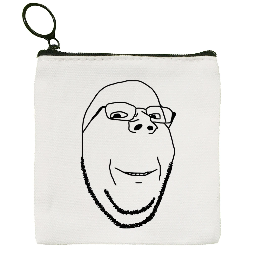 Cute Chudjak Cartoon Mini Coin Purse Portable Lightweight Change Wallet Small Card Key Storage Pouch for Daily Outdoor Use