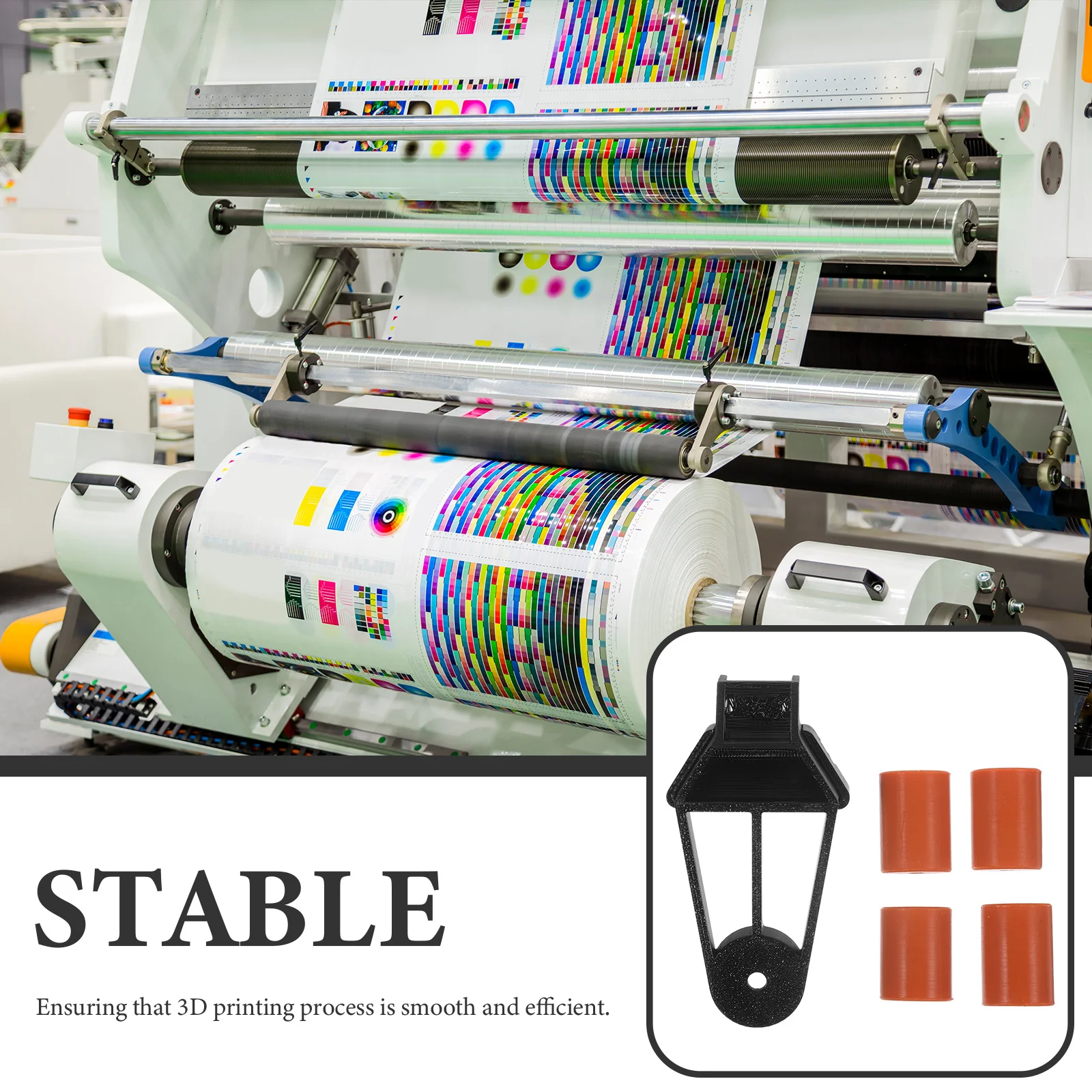 

1 комплект, набор для выравнивания кровати для 3D-принтера, высокотемпературная силиконовая колонна для выравнивания, простая установка, аксессуары для выравнивания кровати принтера