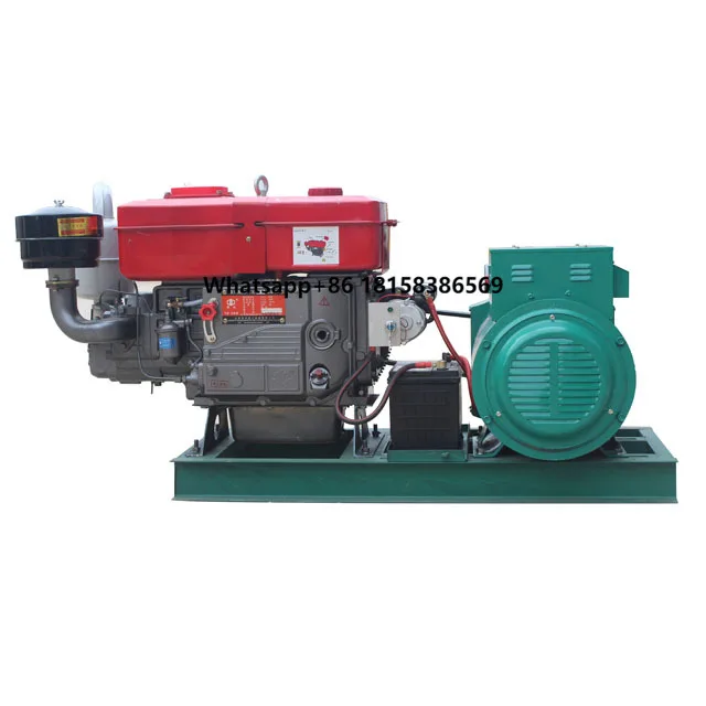 

Made in China High Quality 12kw Water-cooled Small Power Single Cylinder Generator Set