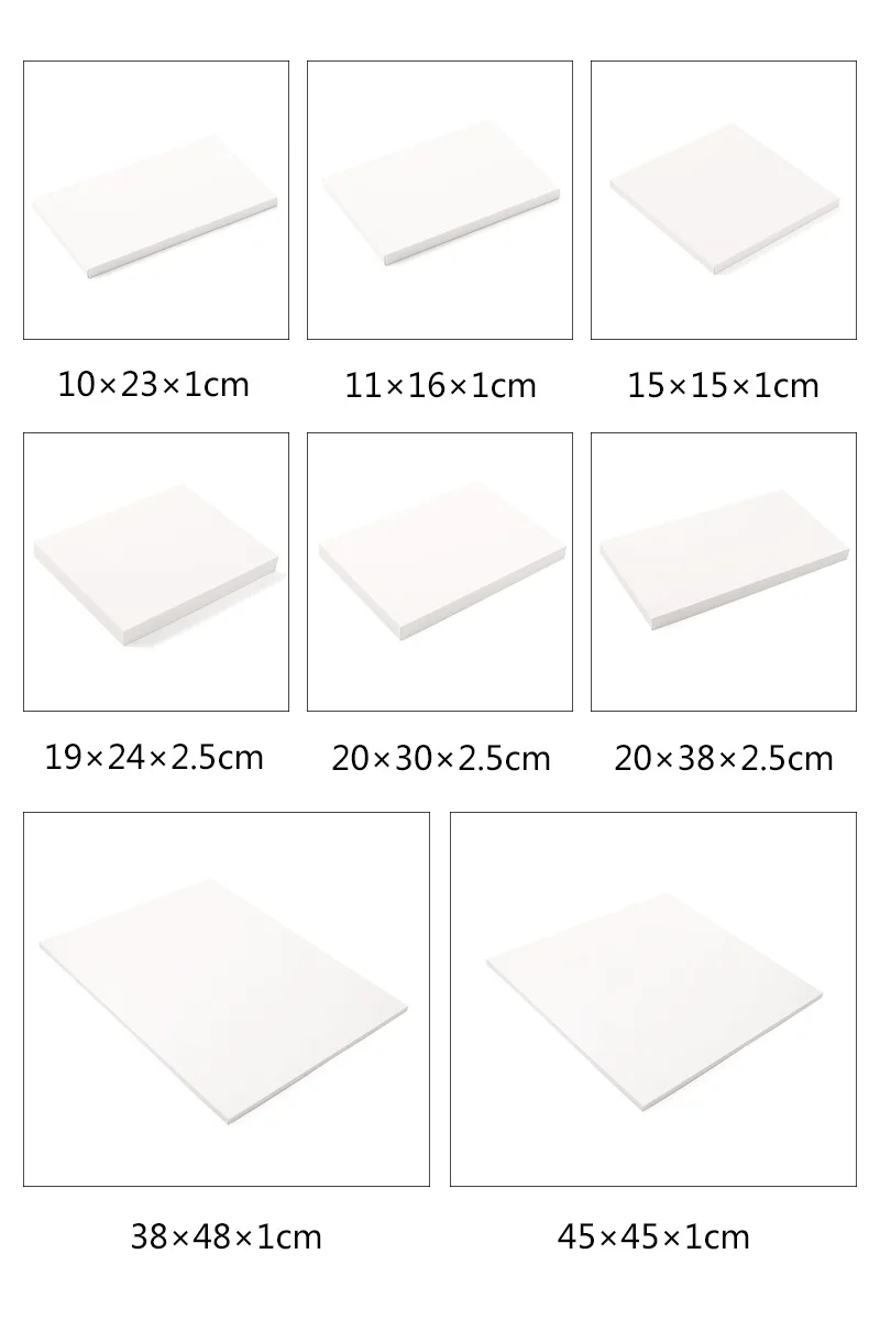 

Champagne White PU Jewelry Display Stand Tray Premium Jewelry Props Tray Counter Baseplate Case Backing Plate