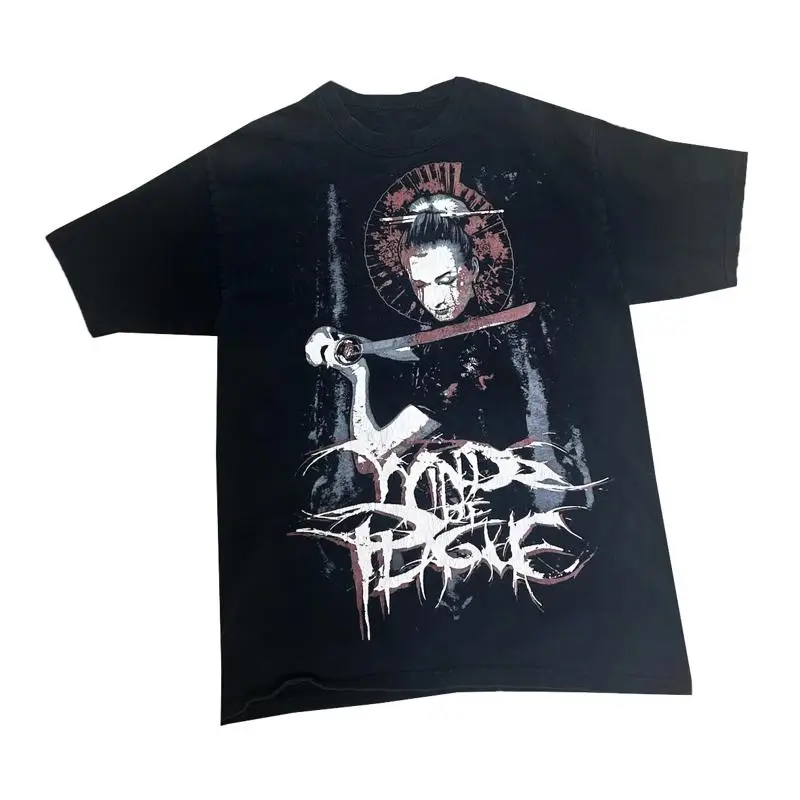 Футболка группы Winds Of Plague Deathcore Metal, размер S-5XL, перепечатка, НОВИНКА