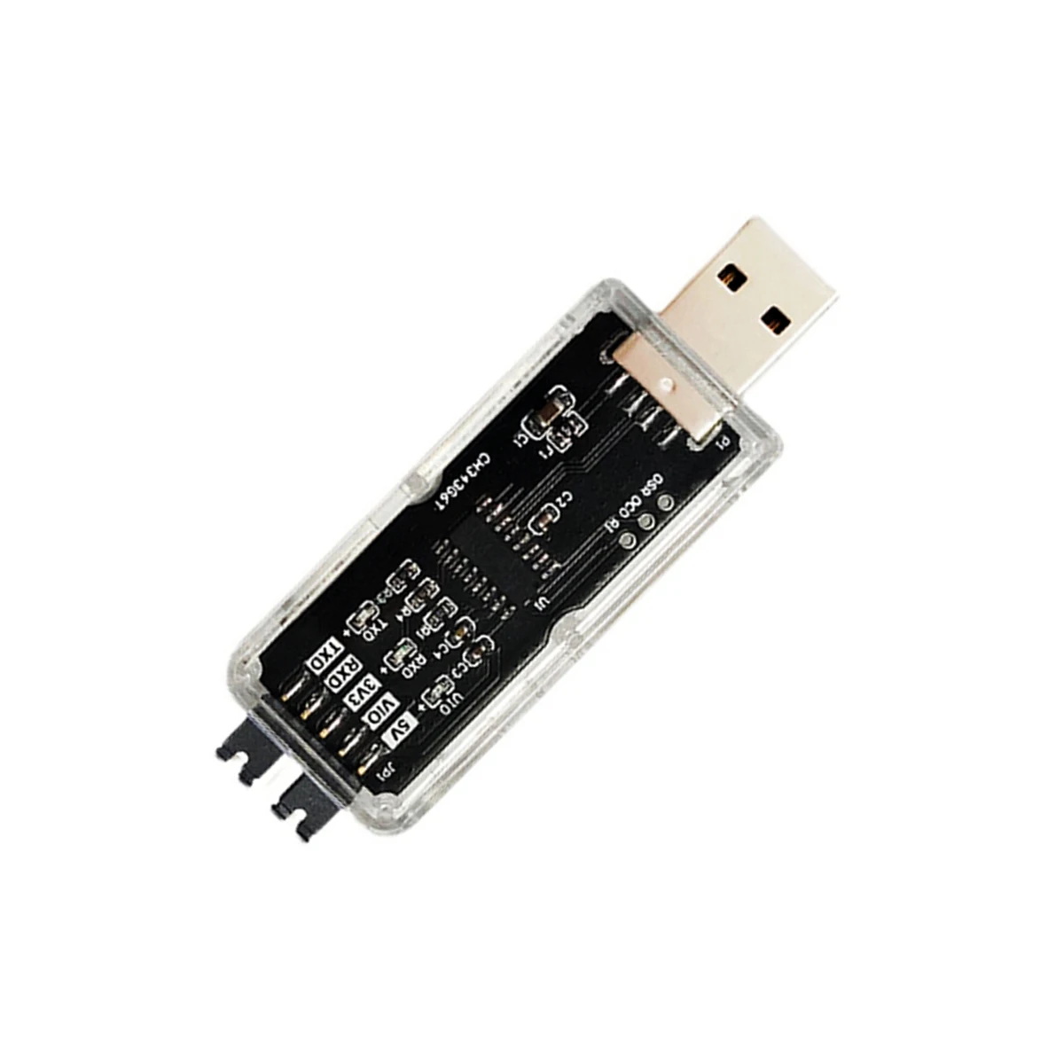 Ch343g6t módulo de alta velocidade porta serial usb para ttl usb para 485 porta serial conversor 6m taxa de transmissão