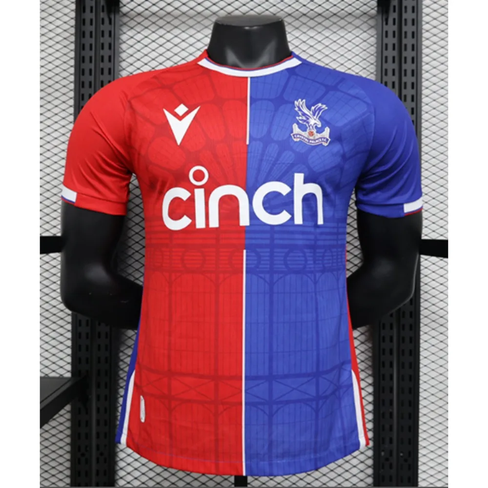 25 Crystal Palace Home Away Fan & Player Issue Kit Jersey Camiseta de fútbol holgada, cómoda, moderna y popular para fanáticos