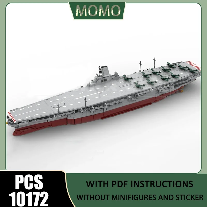 Military Model Moc Building Bricks  IJN Shinano Ship Model Technology Blocks Christmas Toys DIY Assembly Construction Gifts