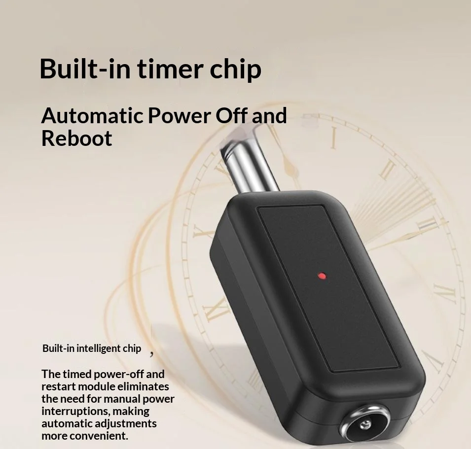 DC WiFi Auto-Reboot Router 24H Automatisches Ausschalt- und Reset-Tool 5.5x2.1mm Neustart-Steuerleitung 5V-24V – Detail 5