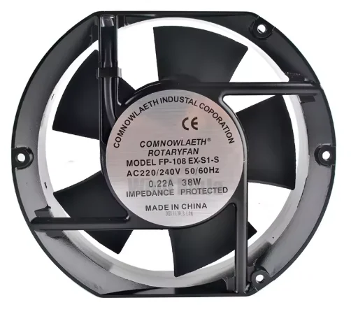 

Для шкафа FP-108EX-S1-S/B вентилятор 172 мм 17251 172x150x51 мм AC110V 220 В 380 В 38 Вт термостойкий осевой вентилятор охлаждающий вентилятор