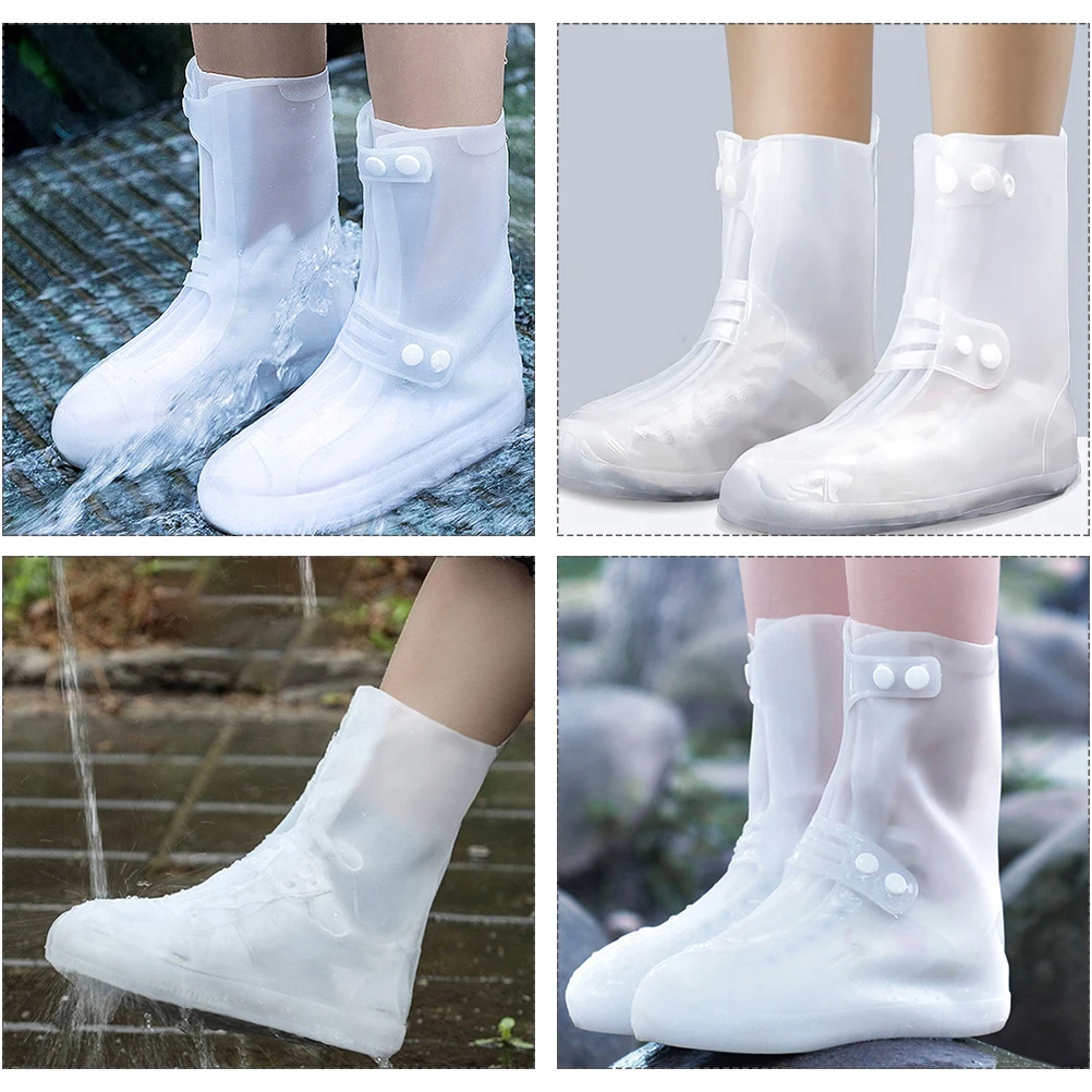 

Non-slip Shoe Covers High Waterproof Rain Protector Shoes Protectors Reusable Rainproof Overshoes Riding