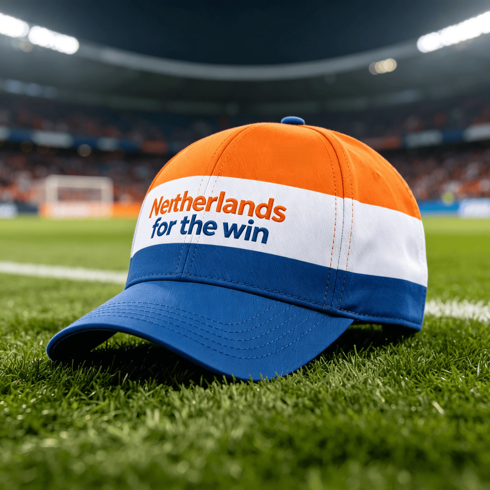 Netherlands Flag Themed Baseball Cap, Unisex Adjustable Snapback Sun Hat, Breathable Outdoor Casual Sports Headwear for Fans