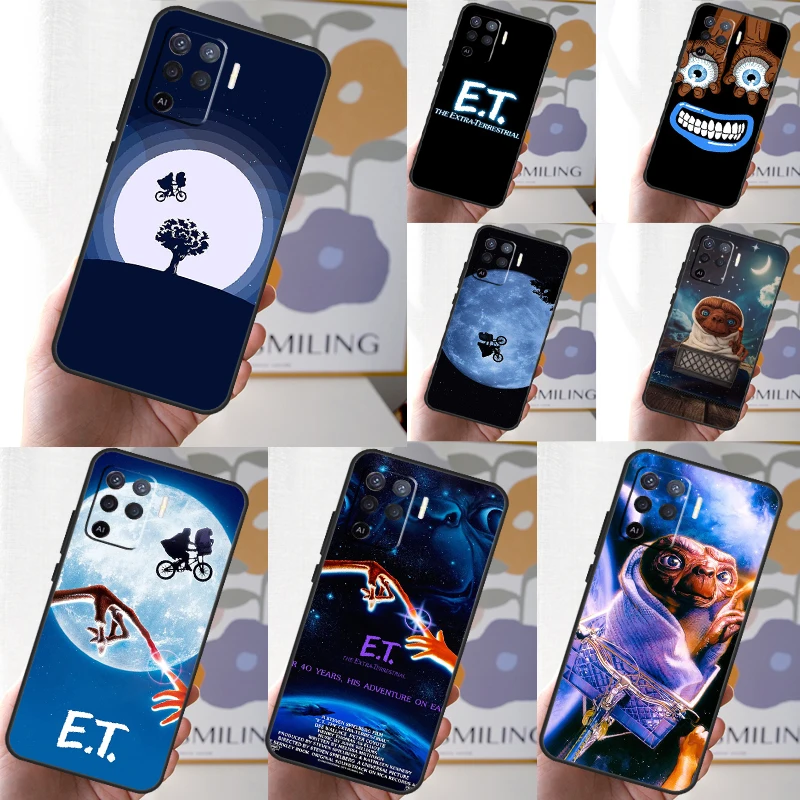 E.T. The Extra Terrestrial Movie For OPPO A52 A72 A5 A9 A53 2020 A96 A76 A16 A54 A74 A94 A58 A78 A98 A15 A17 A57 A77 A79 Case