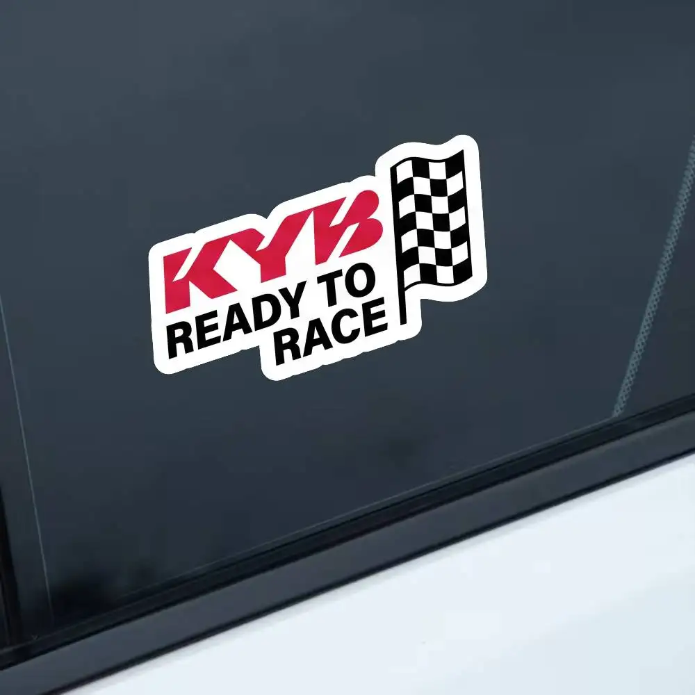 

For KYB Waterproof Stickers For Decorating Car Windows Motorcycles And Computers.