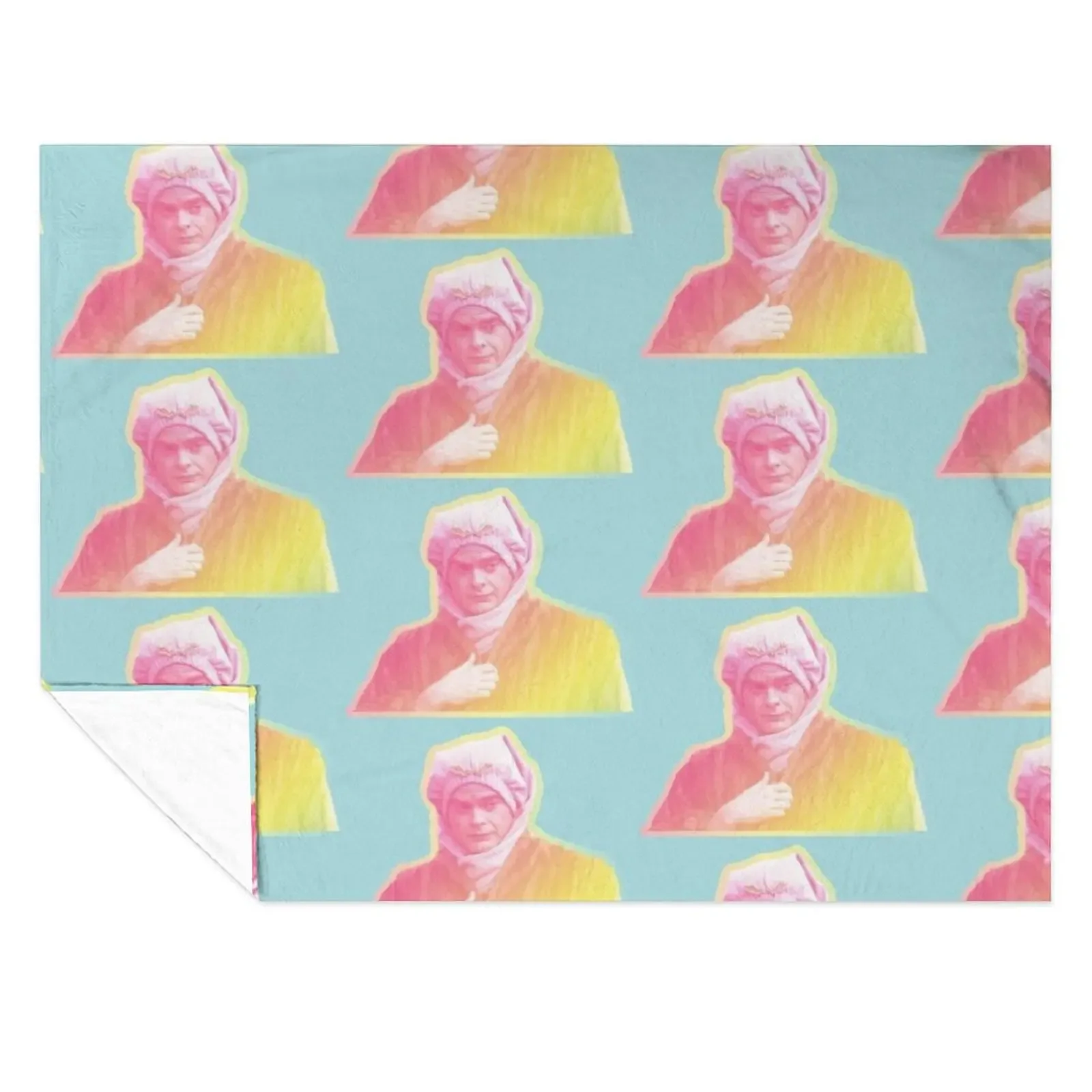 

Bill Hader as Little Vivvy in Sandy Passage Rainbow Design Throw Blanket Warm Soft Big Thermal Soft Beds Blankets