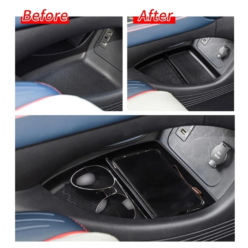 

For BYD Atto 3 2022-2023 Central Control Lower Storage Box Car Spare Parts Parts