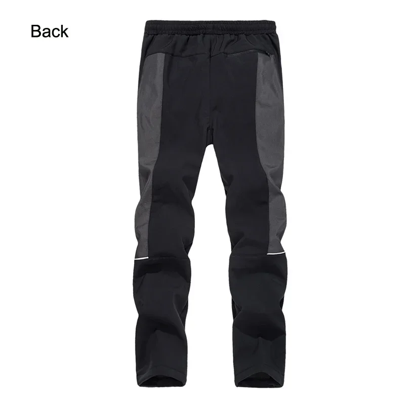 Motorcycle Pants Men Fleece Reflective Clothing Keep Warm Thermal Hiking Running Outdoor Bikeing Fluorescence Trousers