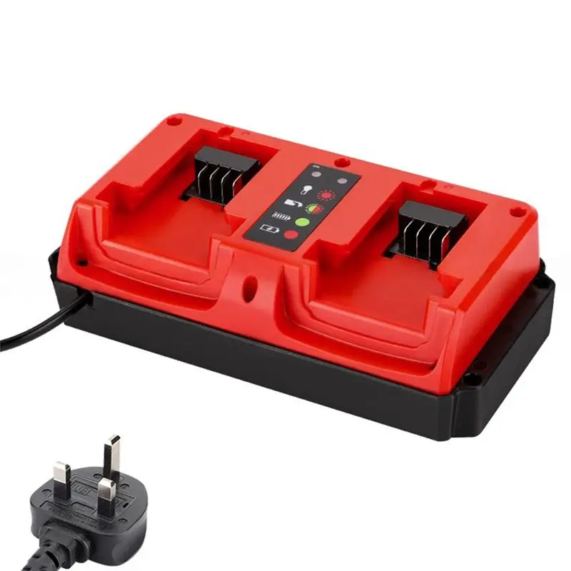 

Premium-CH07 MWQ Fast Dual For ML Power Tools 14.4-18V Lithium- Battery Charging Station UK Plug