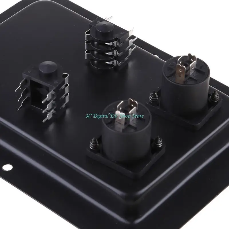 e74d ترتيب ترتيب طرفي post dual speakon pa dj speeper cabinet 4-core المقبس مقبس لوحة الطرف المرتبط