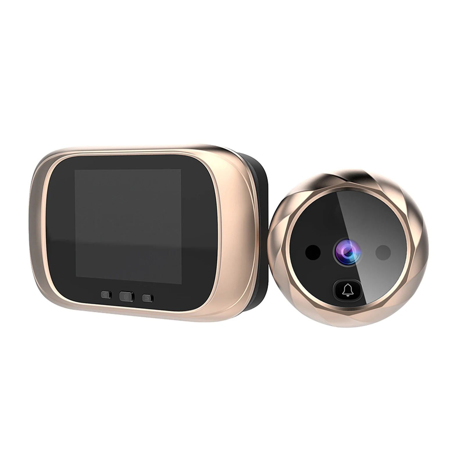 2.8 inch LCD Color Screen Digital Doorbell Eye Doorbell Electronic Peephole Door Camera Viewer Door Bell for Home Security