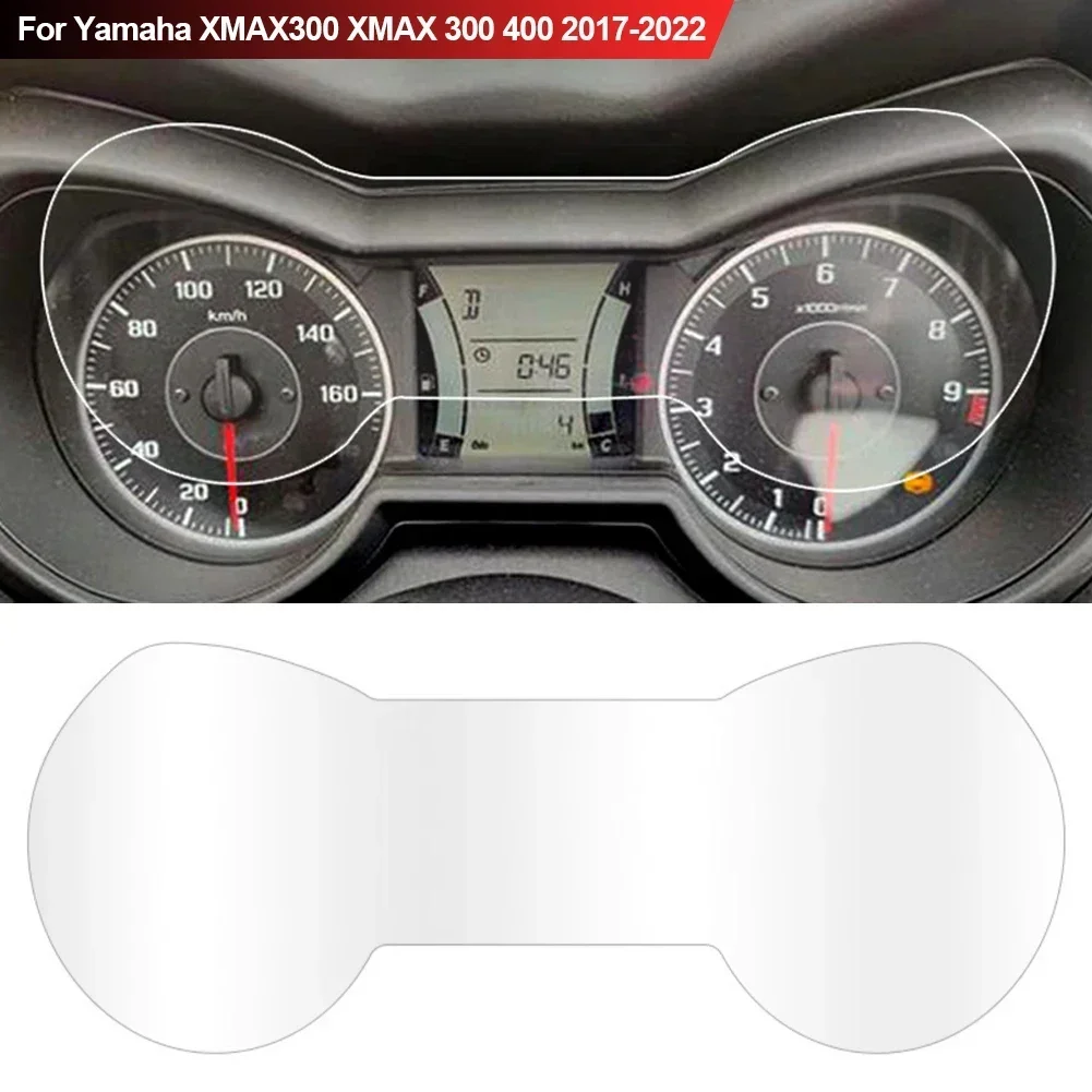 For Yamaha XMAX X Max X-MAX 125 300 400 2017-2023 Motorcycle Speedometer Guard Scratch Cluster Screen Protection Film Protector