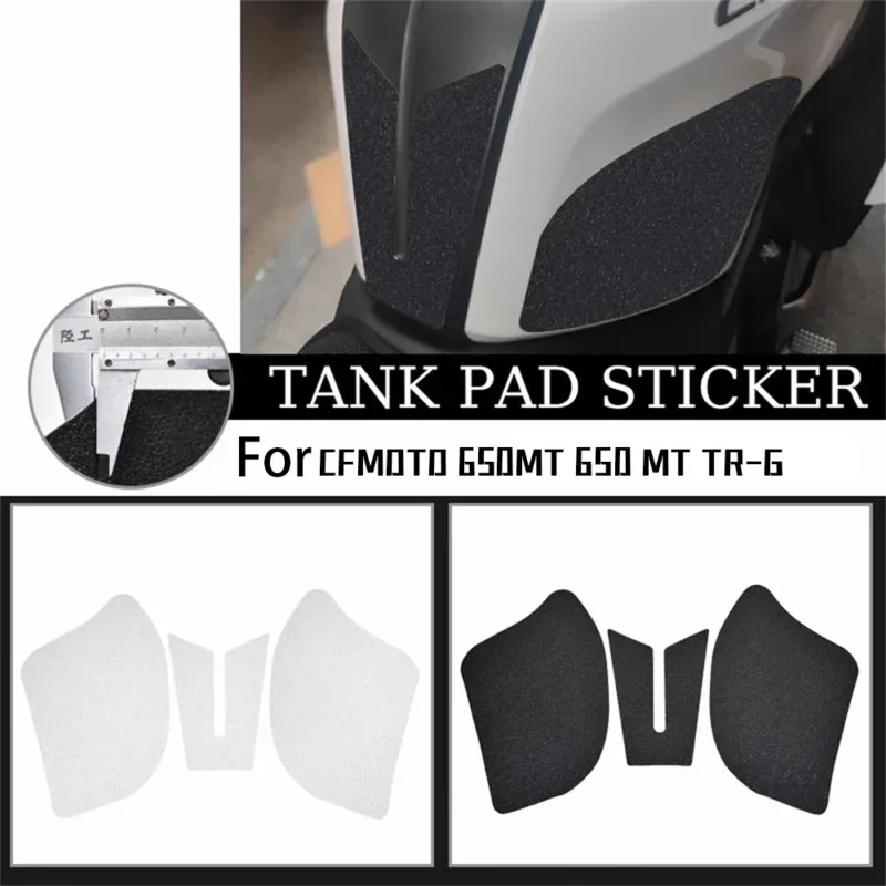 

For motorcycle CFMoto 650mt 650 Mt tr-g all years accessories anti slip fuel tank pads gas knee grip traction sticker protector