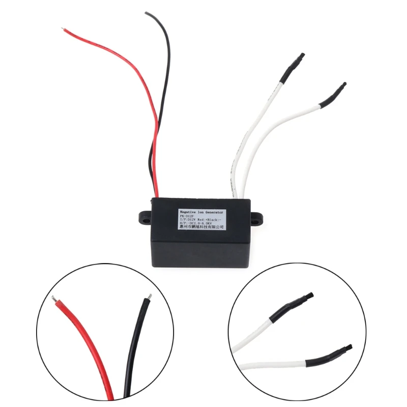 เครื่องกำเนิดไอออนลบ Anion Ionizer โมดูล Air วิตามินรถบ้านกำจัดฝุ่น Dropshipping