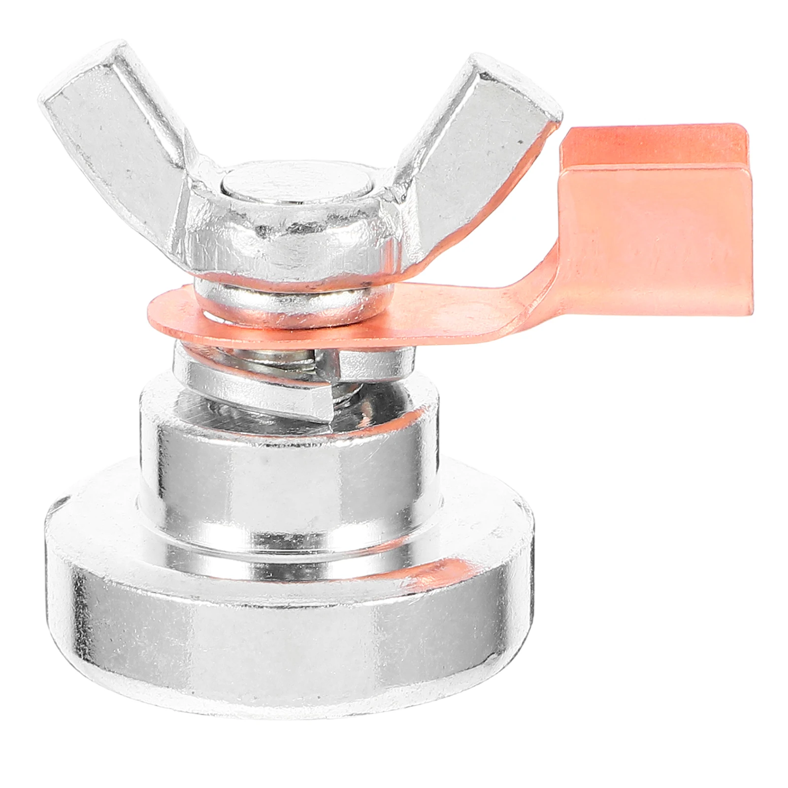 

Magnetic Welding Ground Clamp for Metal Rods Posts Railings Strong Ground Clip Suitable Various Tasks Welding Equipment