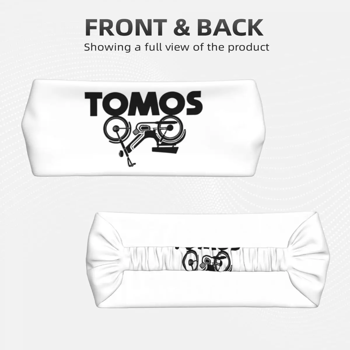 

Custom Tomos Moped Sweatband for Men Women Quick Drying Sports Sweatband Gym Yoga Running