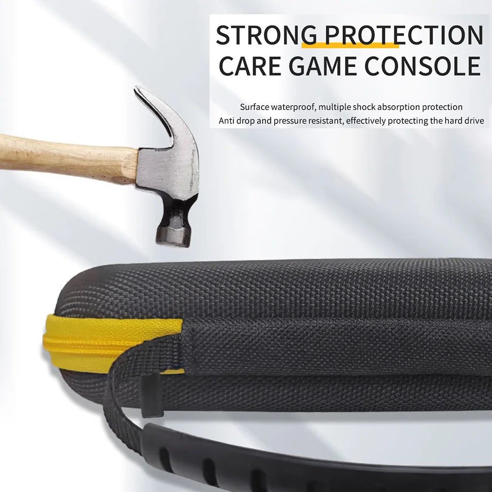 レトロなポータブルビデオゲームプレーヤー,黒のケース,ミニポータブルケース,anbernic rg ARC-S