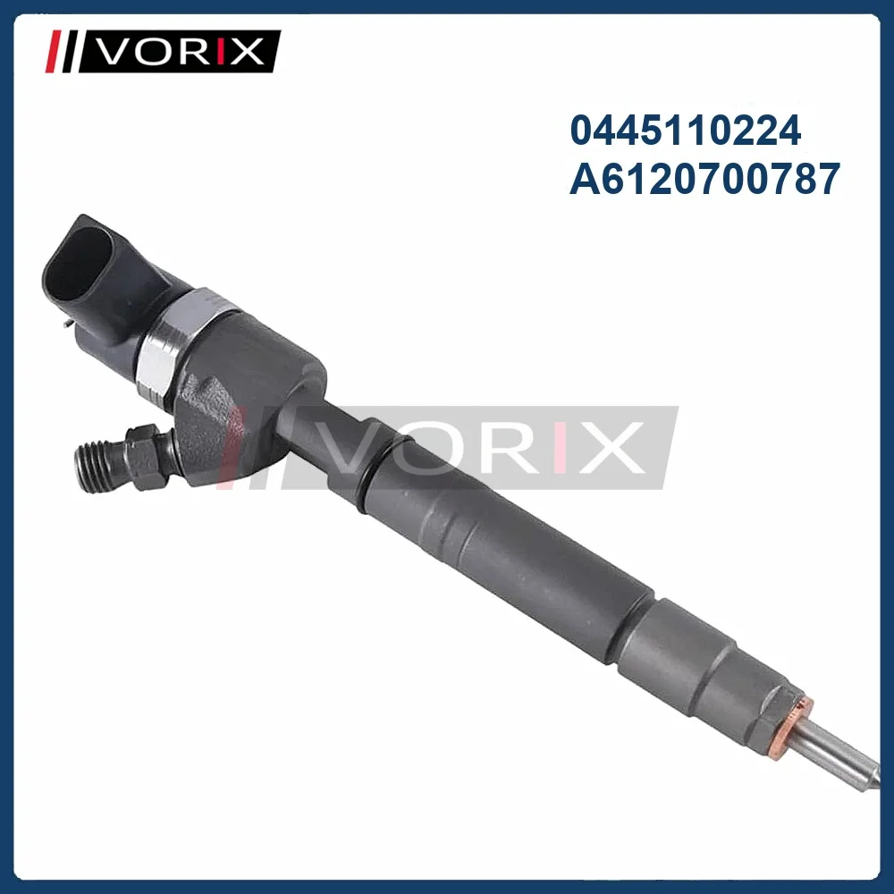 

0445110224 A6120700787 Common Rail Diesel Fuel Injector for BOSCH MERCEDES-BENZ