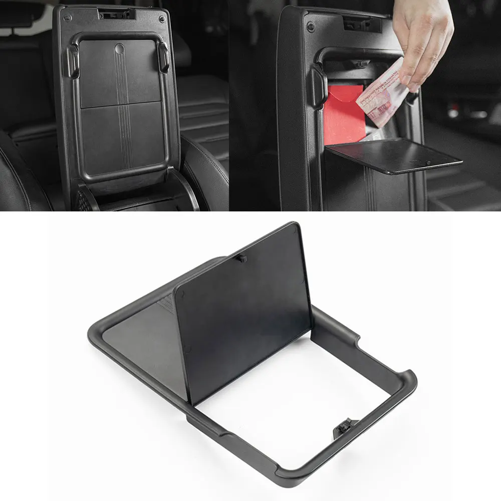 For Honda CRV CR-V 2023 2024 Car Armrest Hidden Storage Box Organizer Tray Interior Modification Product Accessories