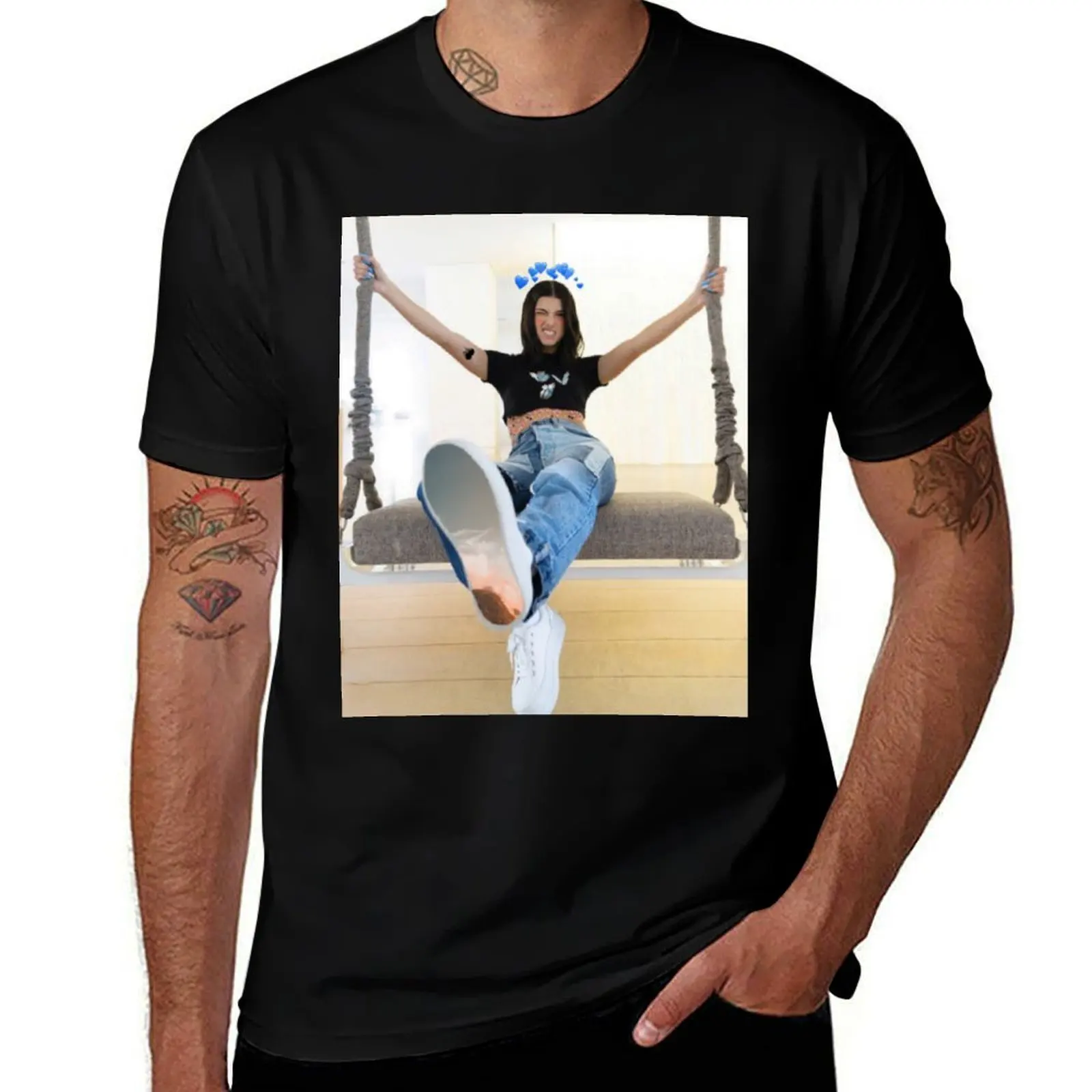 

charli T-Shirt Fashion Casual Short Sleeve Top
