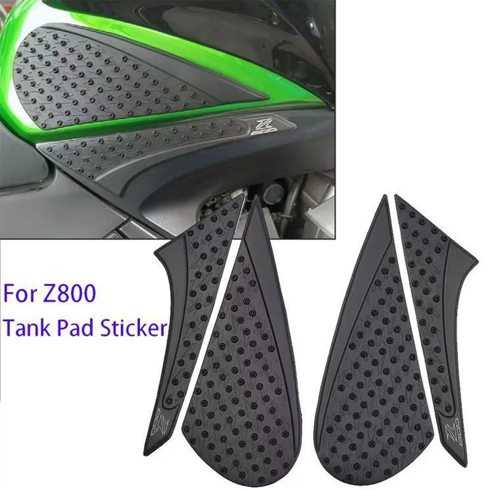 For KAWASAKI Z 800 2012-2016 Motorcycle Tank Pad Protector Decal Gas Knee Grip Traction Pad Side Rubber Sticker Z800 2012-15 14