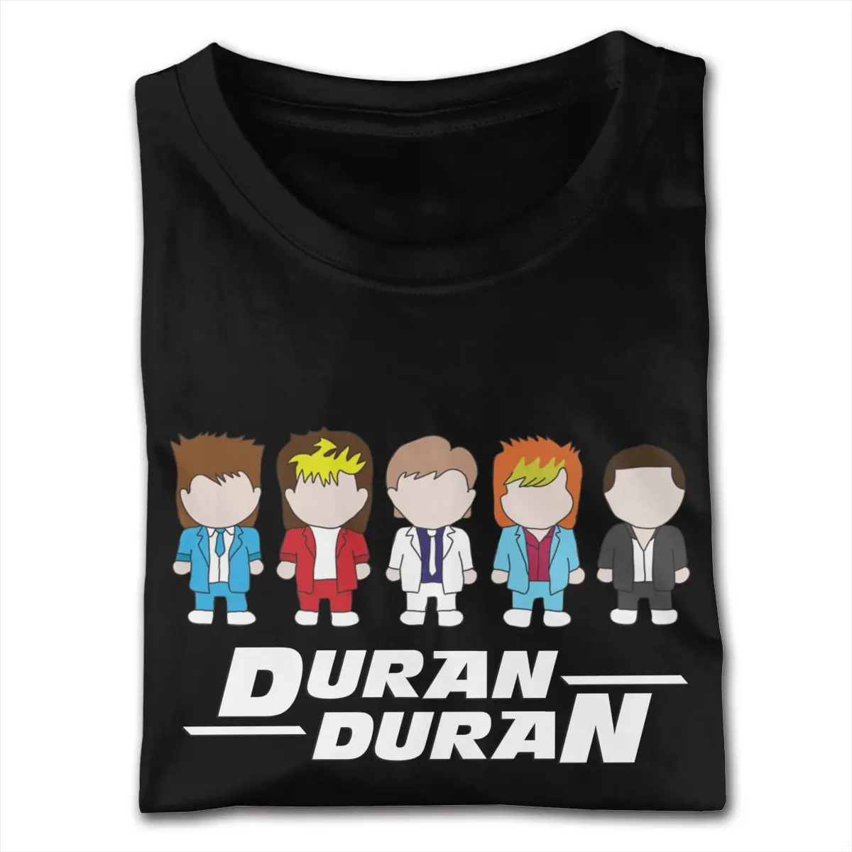 تي شيرت Duran بأكمام قصيرة ورقبة دائرية من القطن الخالص تي شيرت مضحك للرجال