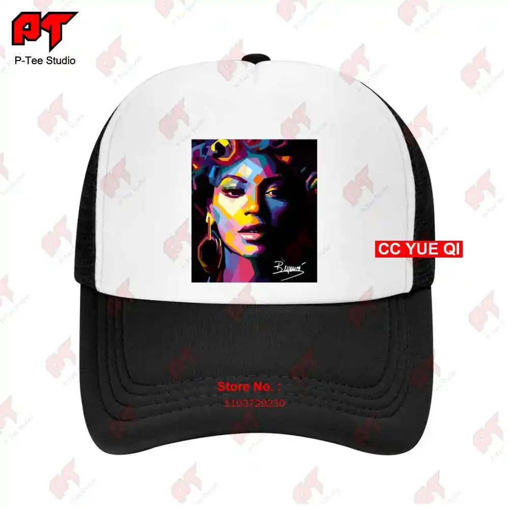 Beyonc T Shirt Beyonce Paint Vintage 2023 Anniversary Baseball Caps Truck Cap RM8W