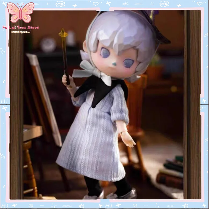 

Authentic Penny's Box Puppet Kingdom Little Painter & Little Witch Blind Box1/12 Articulated BJD Doll with Interchangeable