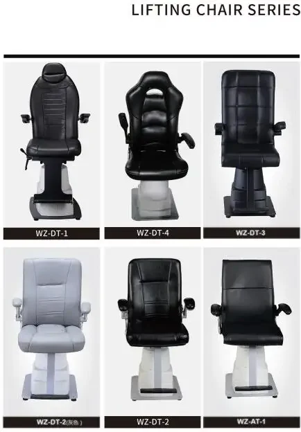 Big size Leather revolving reclining ophthalmic lifting chair WZ-DT-1  ophthalmic electric chair unit and Optometry chair