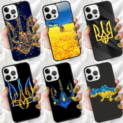 U-ukraine flag art work Phone Case For iPhone 17 Air 16 15 14 plus 11 12 13 Pro max Soft Bumper Shell Cover coque