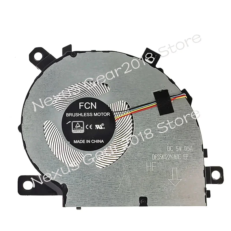 Новый вентилятор охлаждения процессора WW для ноутбука Lenovo Ideapad Flex 5 CB-13IML05 5F10S13919 DFS5K 12214161   C-FMFM