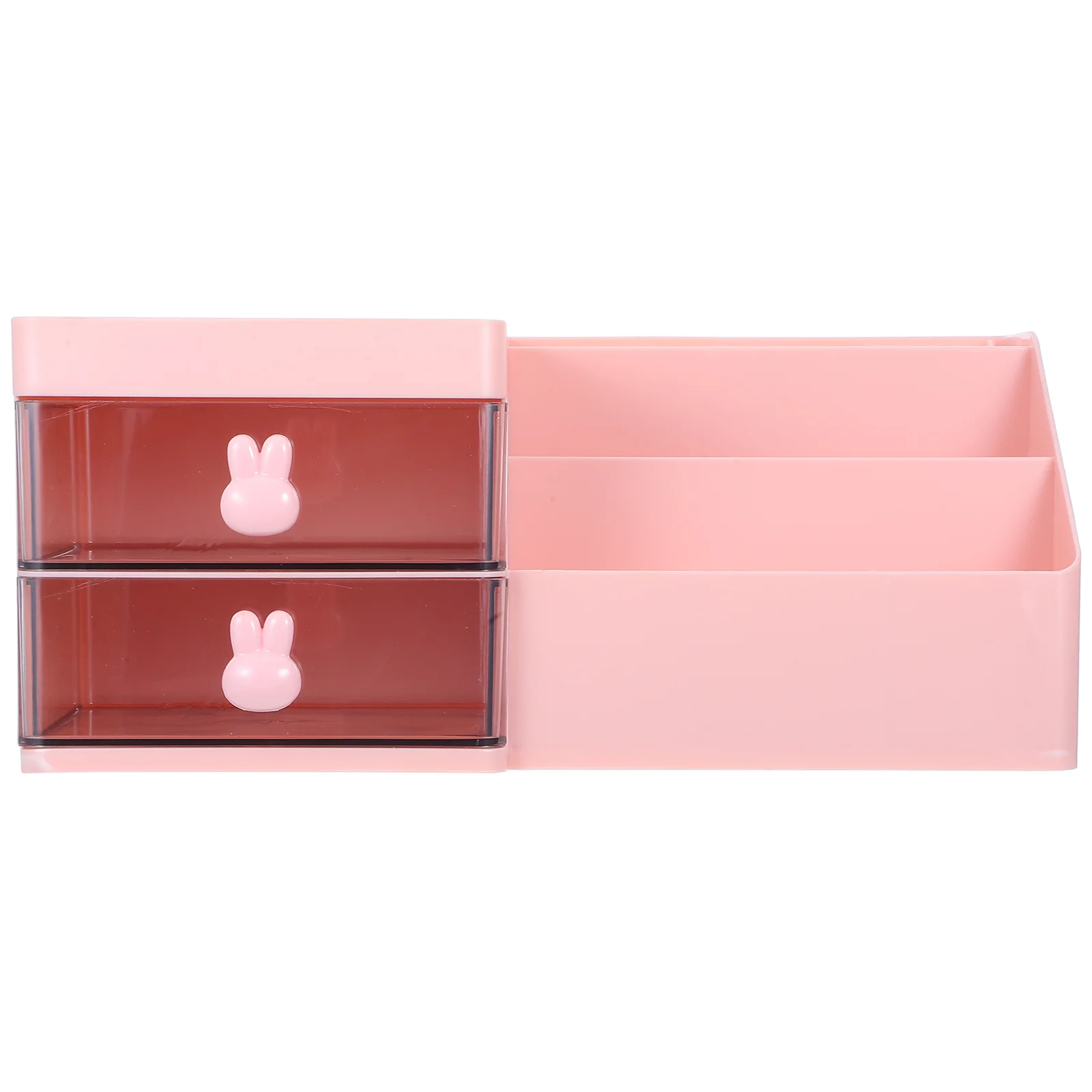 

Drawer Storage Box Desk Organizer for Girls Cute Stationery Supplies Mini Organizers
