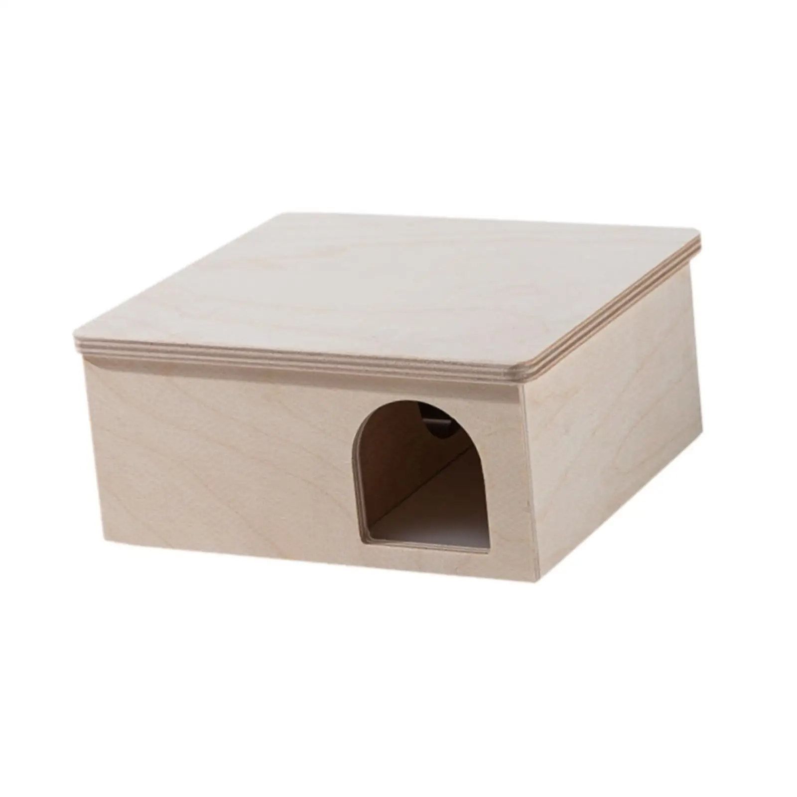 Hamster House Hamsters Hideout Gerbil House Interesting Multi Chamber Tunnel Exploring Toy for Small Pet Gerbils Rat Hamster